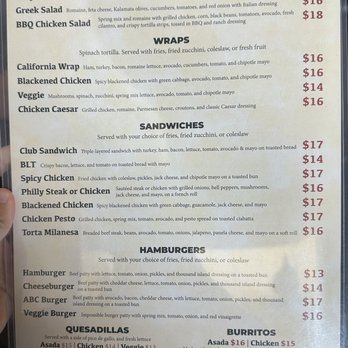Tony’s Kitchen - Lunch Menu - Breakfast & Brunch Near Me - Long Beach, California