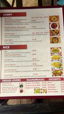 Menu photo 8 Khyber Halal Phoenix, AZ