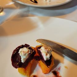 Casa Nostra Italian Bistro - Beet and goat cheese salad