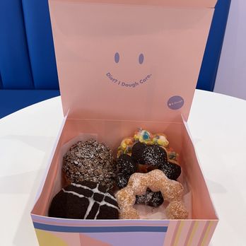 Dot & Dough - Ordered a few different donuts to sample - Desserts Near Me - Eastvale, California Dot & Dough - Ordered a few different donuts to sample - Desserts Near Me - Eastvale, California