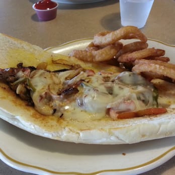 Wright Bros Cafe & Grille - My philly cheese steak! Where is the meat? - Cafes Near Me - Honolulu, Hawaii