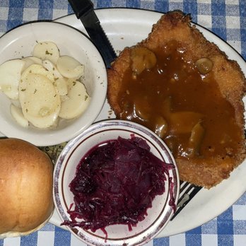 The Auslander - jager schnitzel - German Near Me - Fredericksburg, Texas