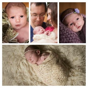 Captured by Olga - A few photos from our session taken at 7 days old - Session Photography Near Me