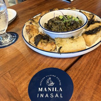 Manila Inasal - Laing Focaccia - Filipino Near Me - Los Angeles, California