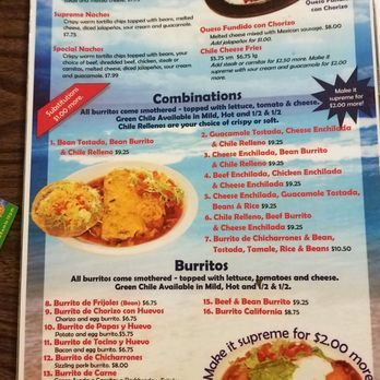 Chuladas Mexican Restaurant - I got the #6 combo - Mexican Near Me - Denver, Colorado