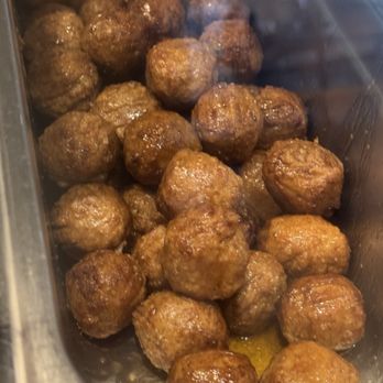 IKEA Bistro - Vegetarian - plant based Swedish meatballs made from pea protein. They are fried, but not greasy or crunchy. - Pizza Near Me - West Sacramento, California