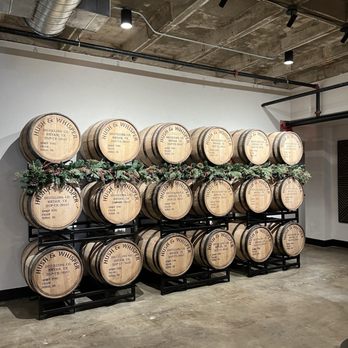 Hush and Whisper Distilling - Barrel wall - Distilleries Near Me - Bryan, Texas Hush and Whisper Distilling - Barrel wall - Distilleries Near Me - Bryan, Texas