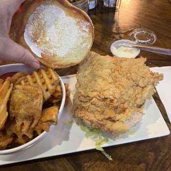 Main Street Grill - Breaded tenderloin with waffle fries - Steakhouses Near Me - Martinsville, Indiana Main Street Grill - Breaded tenderloin with waffle fries - Steakhouses Near Me - Martinsville, Indiana