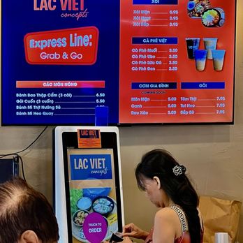 Lac Viet Concepts - Cc payment station w/ menu - Sandwiches Near Me - Garden Grove, California