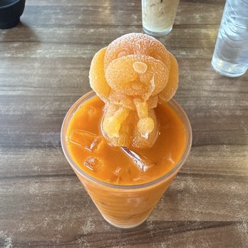 The Flame Cafe - Thai tea was a lil watery tasting and had a lot of ice in the cup. - Hong Kong Style Cafe Near Me - Sacramento, California The Flame Cafe - Thai tea was a lil watery tasting and had a lot of ice in the cup. - Hong Kong Style Cafe Near Me - Sacramento, California