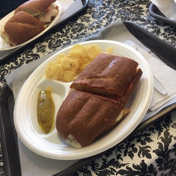 Manny's Deli & Subs - pizza sub on whole wheat and a turkey and provolone sub - Delis Near Me - Myrtle Beach, South Carolina