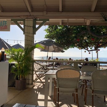 Photo of Barefoot Beach Cafe - Honolulu, HI, United States. View from the patio