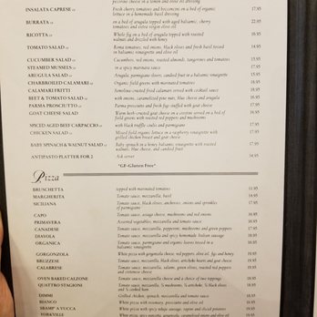 Dimmi Bar & Trattoria - Menu - Italian Near Me - Toronto, Ontario Dimmi Bar & Trattoria - Menu - Italian Near Me - Toronto, Ontario