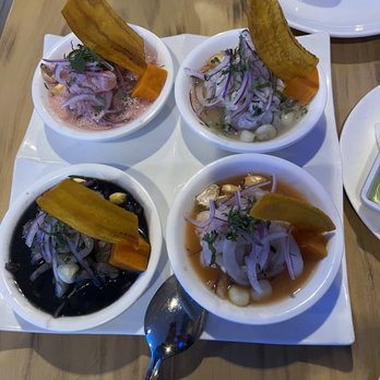 Kausa - Sample Ceviche plate - Peruvian Near Me - New York, New York Kausa - Sample Ceviche plate - Peruvian Near Me - New York, New York