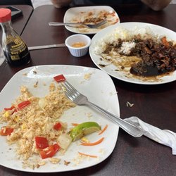 Bistro Fried Rice - Fried rice and Garlic Pork