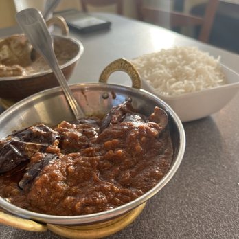 Curry Leaf - Ennai Kathirikai (eggplant dish from Tamil Nadu) - Indian Near Me - Grand Rapids, Michigan