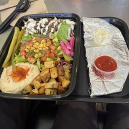 Beef Shawarma Plate Beef Shawarma Plate