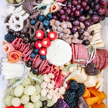Idaho Cheese and Vine - Grazing box. Artisan curated and seasonally filled with cheese, meat, fruit, chocolate, nuts and more! Free delivery to most Boise areas. - Specialty Food Near Me Idaho Cheese and Vine - Grazing box. Artisan curated and seasonally filled with cheese, meat, fruit, chocolate, nuts and more! Free delivery to most Boise areas. - Specialty Food Near Me