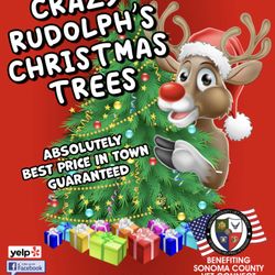 Crazy Rudolph's Christmas Trees