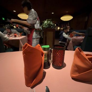 Matsu Restaurant - Servers dressed in traditional Japanese clothing - Sushi Bars Near Me - Huntington Beach, California