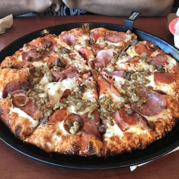 Straw Hat Pizza - Meat-e-or pizza - Pizza Near Me - Fairfield, California
