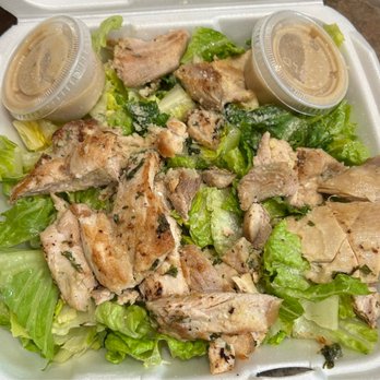 Peppi's Pizza & Pasta - Chicken Caesar Salad - had some fatty pieces on the chicken. Not bad, not great - Pizza Near Me - Langhorne, Pennsylvania Peppi's Pizza & Pasta - Chicken Caesar Salad - had some fatty pieces on the chicken. Not bad, not great - Pizza Near Me - Langhorne, Pennsylvania