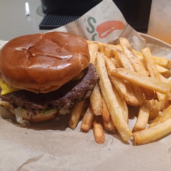 Chili's - Chili's Secret Sauce Burger & fries - American Near Me - Upland, California Chili's - Chili's Secret Sauce Burger & fries - American Near Me - Upland, California