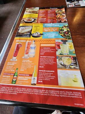 Menu photo 1 Ruby Tuesday Beckley, WV
