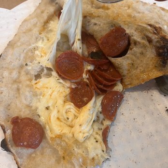 Pizza Capo - No tomato sauce despite what their menu says. So frustrating for a $20 calzone! - Pizza Near Me - McMinnville, Oregon Pizza Capo - No tomato sauce despite what their menu says. So frustrating for a $20 calzone! - Pizza Near Me - McMinnville, Oregon