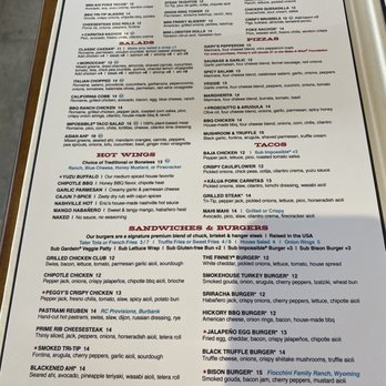 Finney's Crafthouse - Orange - Menu - New American Near Me - Orange, California Finney's Crafthouse - Orange - Menu - New American Near Me - Orange, California