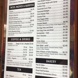 Menu January 2019