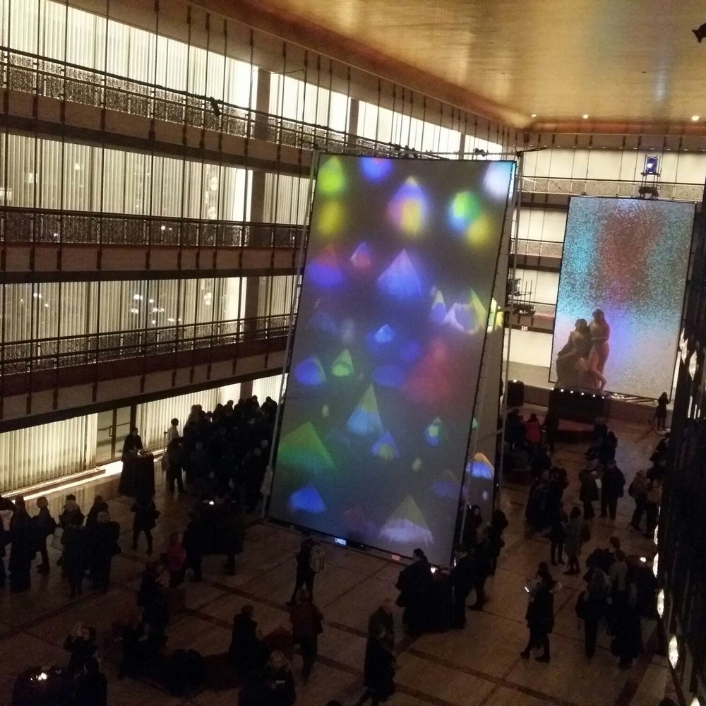 David H Koch Theater - Art Series Installation piece "Cross Pollination" By Santtu Mustoren - Performing Arts Near Me - New York, New York David H Koch Theater - Art Series Installation piece "Cross Pollination" By Santtu Mustoren - Performing Arts Near Me - New York, New York