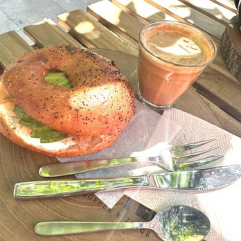 Jester - Bagel and my Cortado - Patisserie/Cake Shop Near Me - Seville, SE