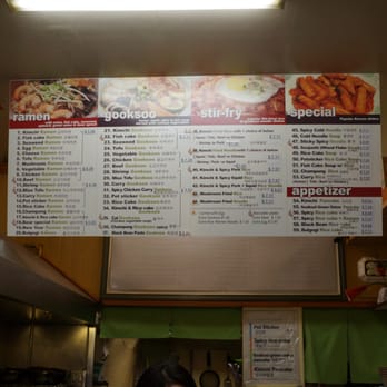 Bears Ramen House - menu - Korean Near Me - Berkeley, California