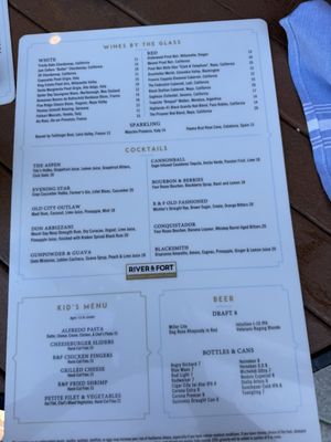 Menu photo 1 River & Fort SAINT AUGUSTINE, FL Menu photo 1 River & Fort SAINT AUGUSTINE, FL