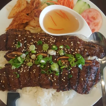 Dang Good Restaurant - BBQ short rib plate - Vietnamese Near Me - Edmonton, Alberta