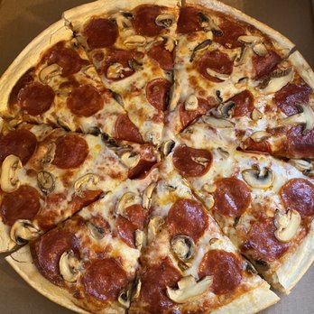 Italo's Pizza - Large pepperoni and mushroom - Pizza Near Me - Canton, Ohio Italo's Pizza - Large pepperoni and mushroom - Pizza Near Me - Canton, Ohio