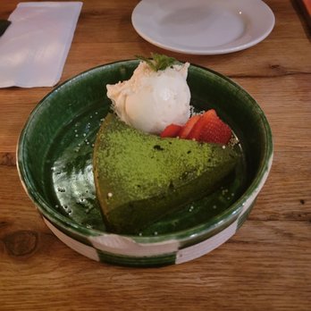 Salt + Charcoal - Green tea matcha cake. - Japanese Near Me - Brooklyn, New York Salt + Charcoal - Green tea matcha cake. - Japanese Near Me - Brooklyn, New York