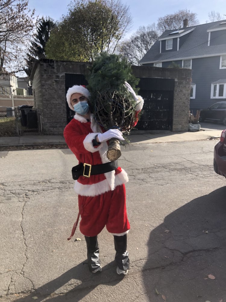 SANTA TREES 101 Monmouth St, Brookline, Massachusetts Christmas