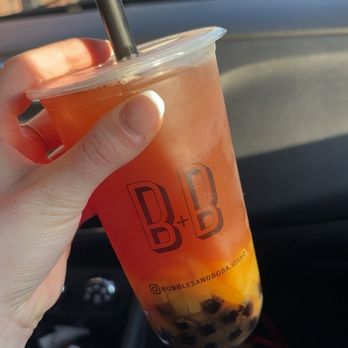 Bubbles + Boba - Black tea with lychee - Bubble Tea Near Me - Boise, Idaho Bubbles + Boba - Black tea with lychee - Bubble Tea Near Me - Boise, Idaho