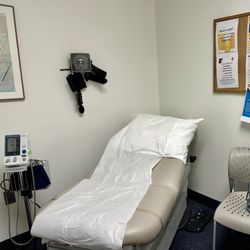 Johns Hopkins Community Physicians Heart Care - The exam room.