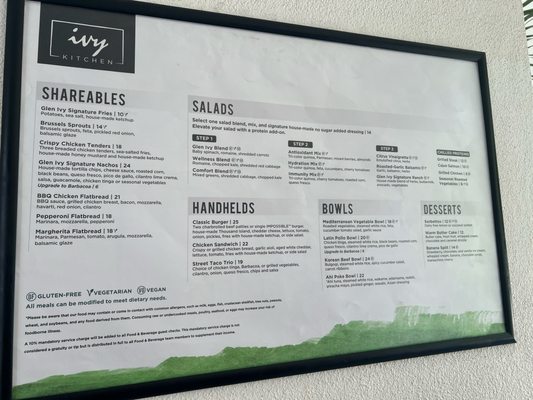 Menu photo 2 Ivy Kitchen Corona, CA Menu photo 2 Ivy Kitchen Corona, CA
