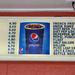 Root Beer Stand - Menu