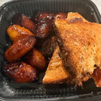 Fat Fowl - Oxtail grill cheese and sweet plantains. - Caribbean Near Me - Brooklyn, New York