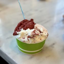 Yume Gelato - Flavors: Berry from the Woods, Creamy Strawberry, & Lychee with Ruby Chocolate