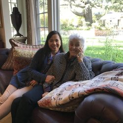 Family Matters In-Home Care - Our caregiver Melba with her sweet client.