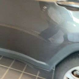My car in the inspection video taken by the dealership as it was checked into the service area My car in the inspection video taken by the dealership as it was checked into the service area