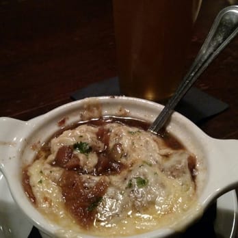 Olde Blind Dog Irish Pub - Guinness onion soup. - Irish Pub Near Me - Milton, Georgia Olde Blind Dog Irish Pub - Guinness onion soup. - Irish Pub Near Me - Milton, Georgia