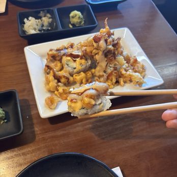 EAT'S SUSHI - POPCORN ROLL - Sushi Bars Near Me - Costa Mesa, California EAT'S SUSHI - POPCORN ROLL - Sushi Bars Near Me - Costa Mesa, California