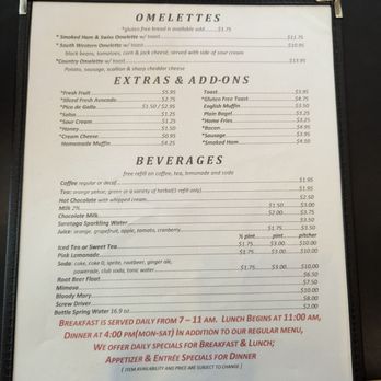 Doubleday Cafe - Menu 7/8/2024 - American Near Me - Cooperstown, New York